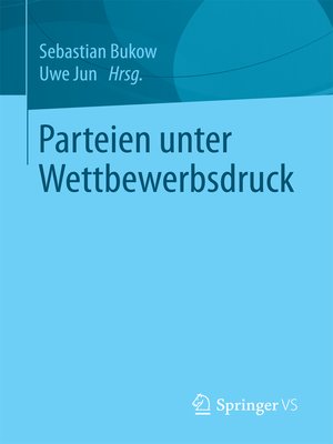 cover image of Parteien unter Wettbewerbsdruck